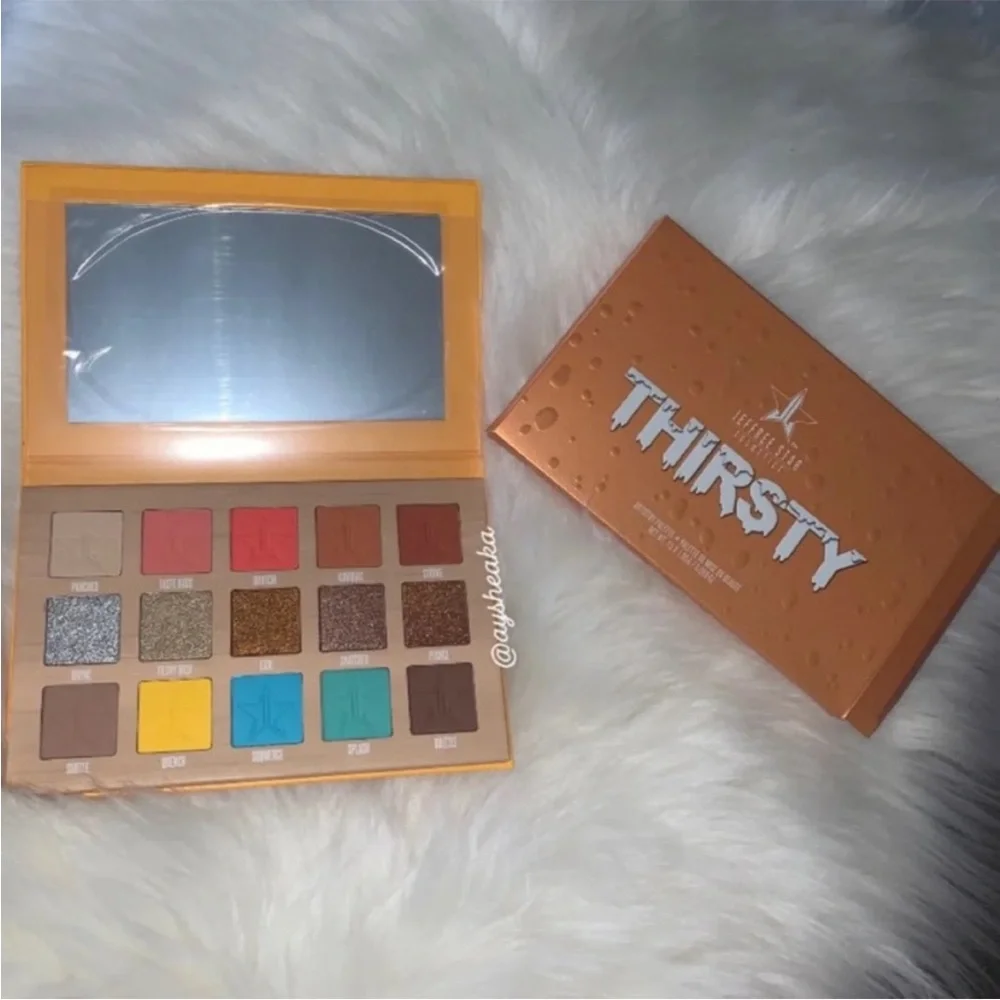 NEW! Jeffree Star Cosmetics Retired Thirsty Matte + Shimmer Eyeshadow Palette